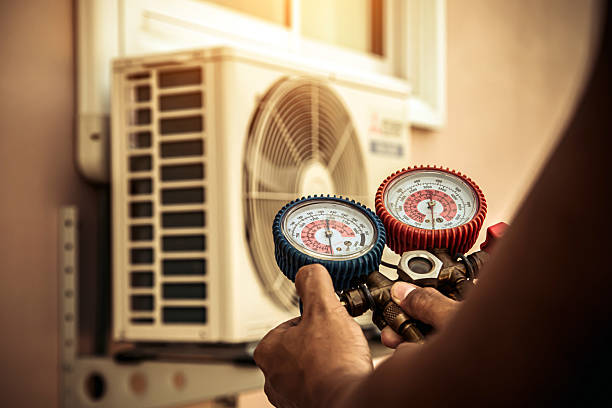 Professional Hvac Installation technician working in Shrub Oak, NY